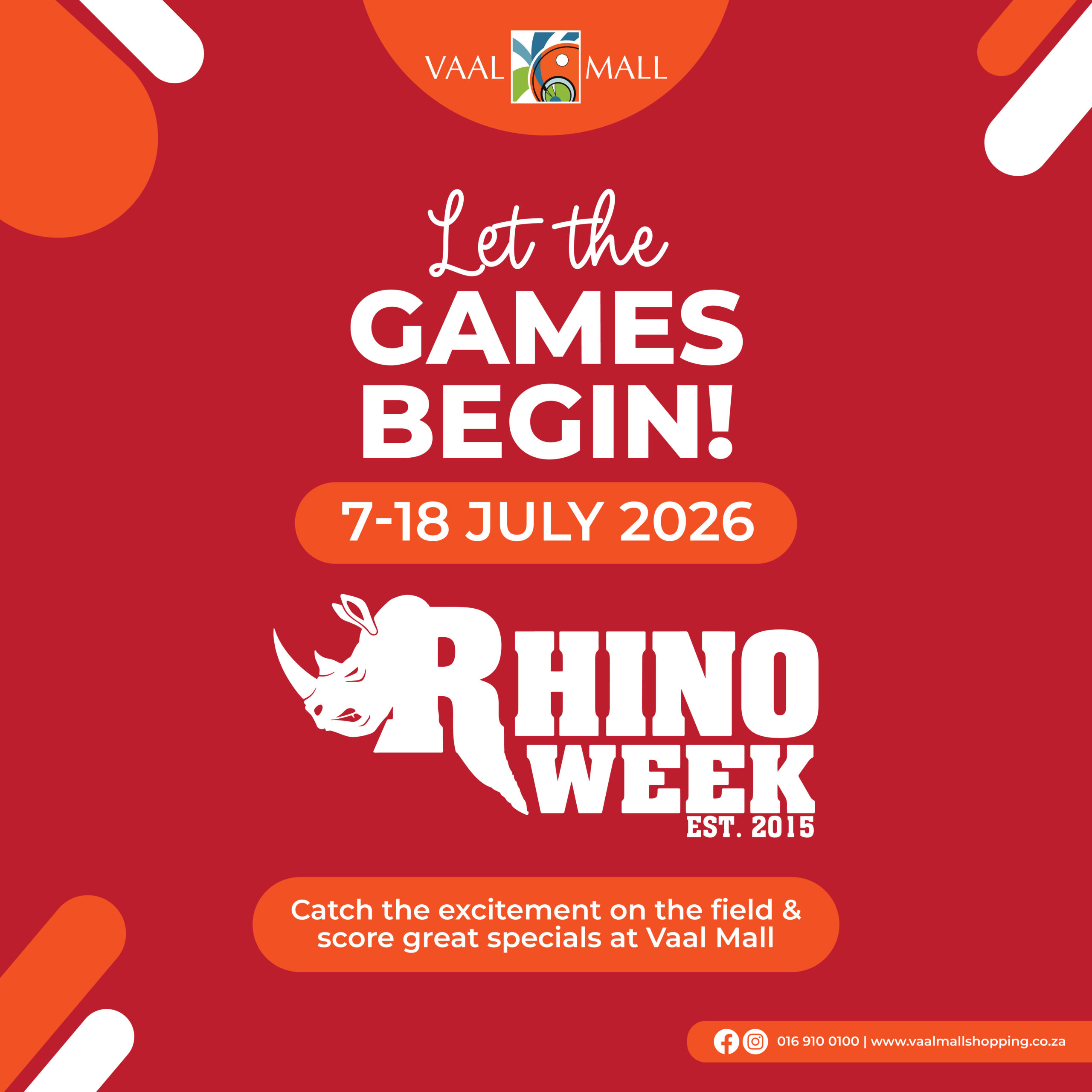 Vaal Mall Rhino Day Mobile Wifi 2026-01